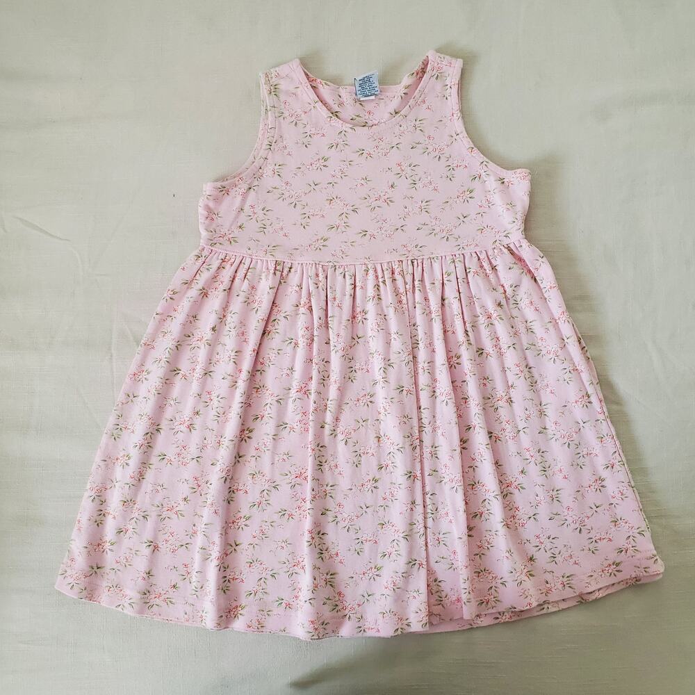 Vintage Gap Floral Pink Dress 5t